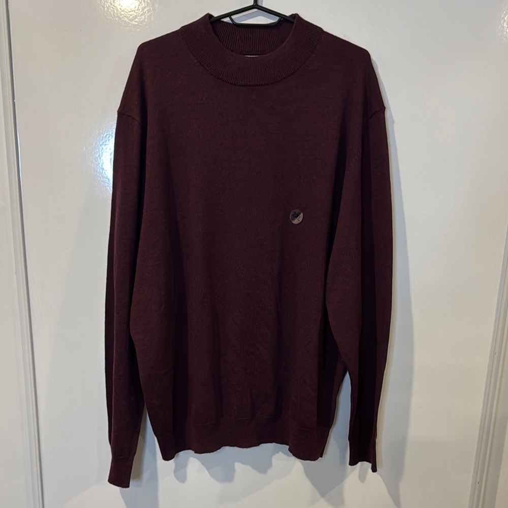 Joseph Abboud Brown Crewneck Sweater
